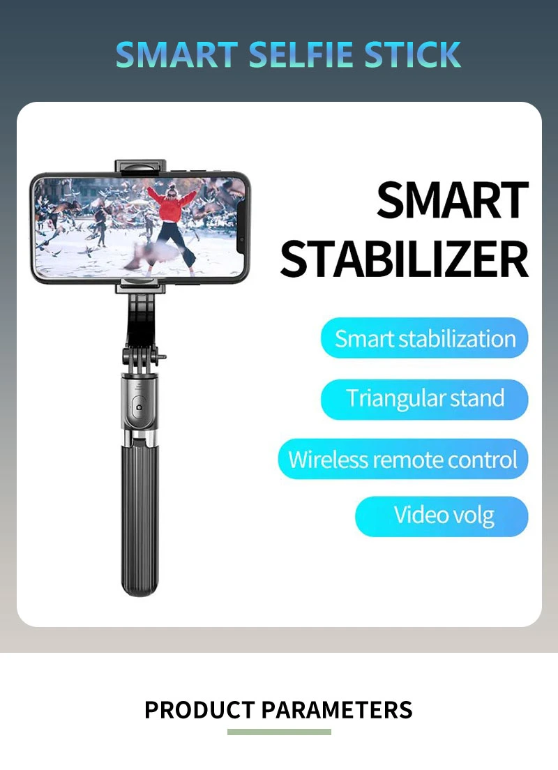 Hot Sale 3 Axis Handheld Gimbal S5b Camera Stabilizer with Tripod Face Tracking Via APP Selfie Stick Gimbal Stabilizer